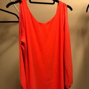 Open arm dress, mini length dress